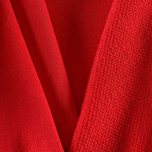 Футер 3-х нитка 062-11820 красный однотонный