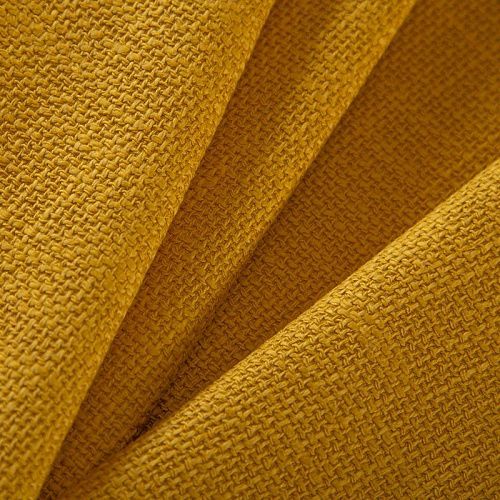 Твид 052-19637 шафрановый однотонный