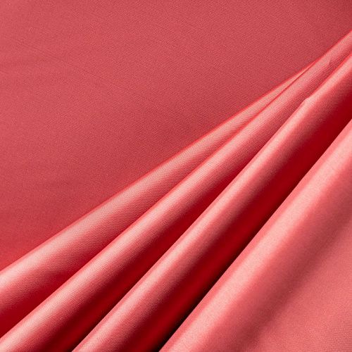 Ткань плащевая К33-586 col.5 морковно-красный однотонный