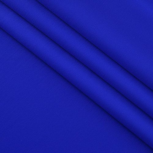 Лайкра 005-13614 васильковый однотонный