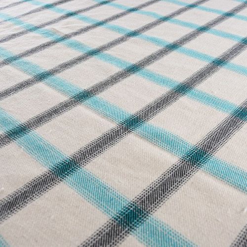 Лен натуральный 035-11756 молочный принтованный