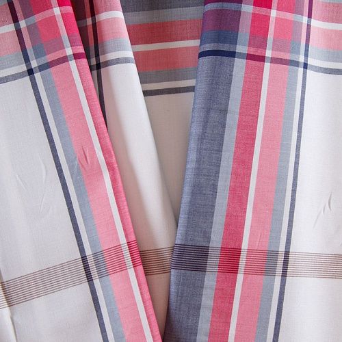 Лен натуральный 049-12437 белый принтованный