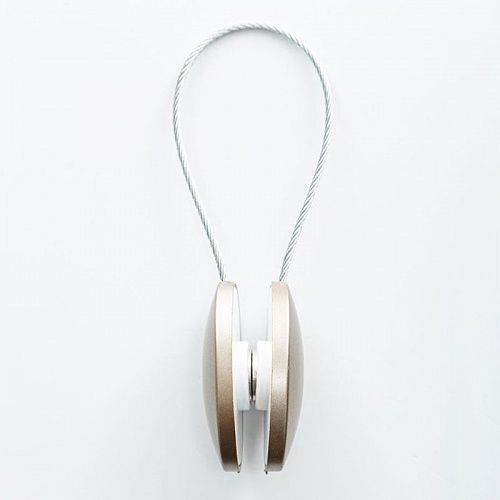 Клипса магнитная для штор с тросом 10 см антик 105-68/5