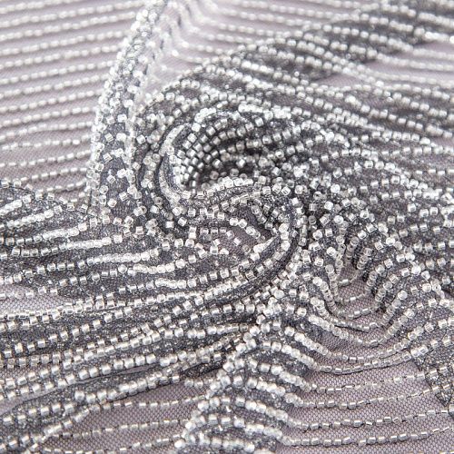 Сетка с бисером 050-19871 черный