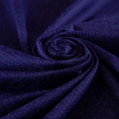 Трикотаж жаккардовый 056-16998 синий